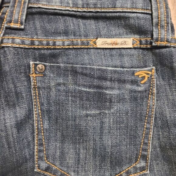 Vintage Frankie B Bootcut Stretch Denim Jeans Size 4 - Picture 5 of 8